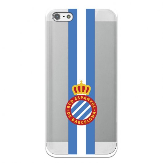 Funda Para Iphone 5 Del Rcd Espanyol Escudo Albiceleste Escudo Albiceleste - Licencia Oficial Rcd Espanyol