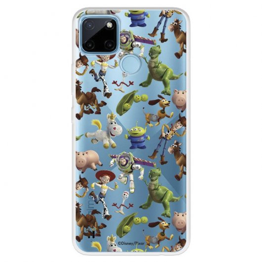 Funda De Doble Capa Para Realme C21Y – Con Soporte Giratorio 360° Y Colores Variados