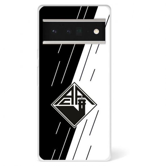 Funda Para Google Pixel 6 Pro Del Académica De Coimbra Escudo Bicolor  - Licencia Oficial Académica De Coimbra