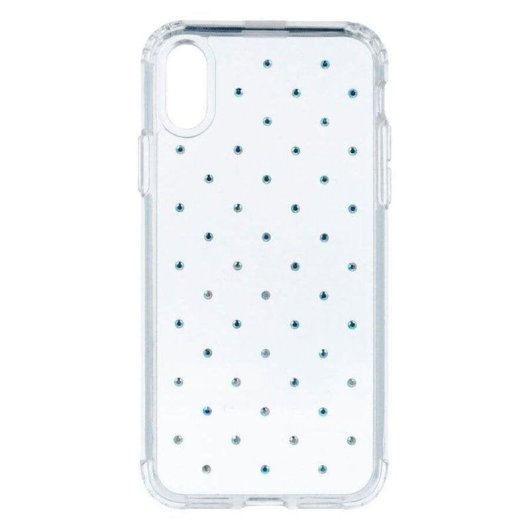 Funda para móvil La Casa de las Carcasas Silicona Transparente Brillante para iPhone X