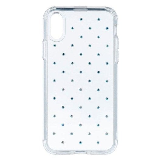 Funda para móvil La Casa de las Carcasas Silicona Transparente Brillante para iPhone X