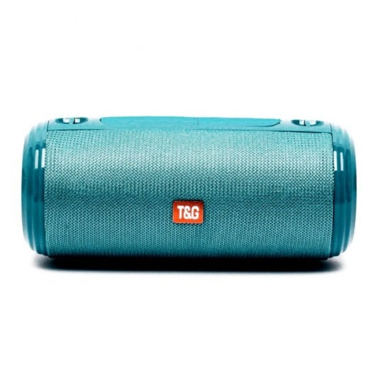 Klack 537 Altavoz Portátil Bluetooth con LED Turquesa