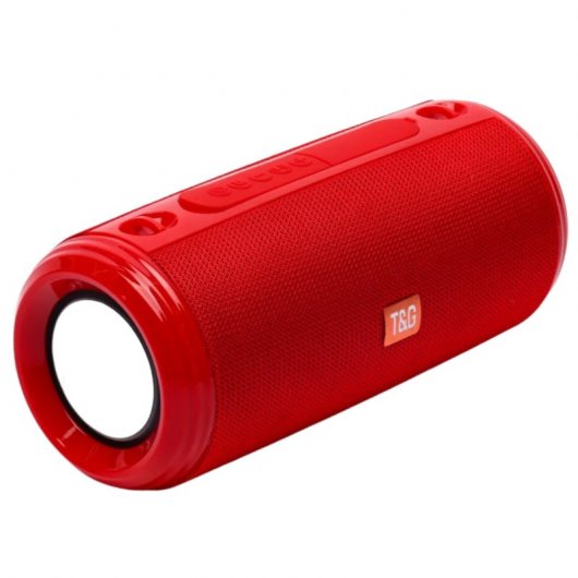 Klack 537 Altavoz Portátil Bluetooth con LED Rojo