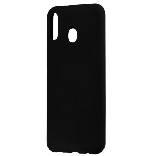 Funda para móvil La Casa de las Carcasas Ultra Suave Silicona Negra para Samsung Galaxy A20e