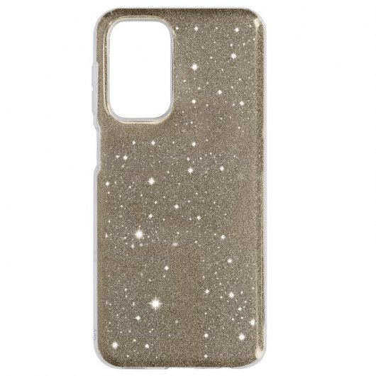 Avizar Funda Purpurina Desmontable Dorada para Samsung Galaxy A23 5G/M23/M13
