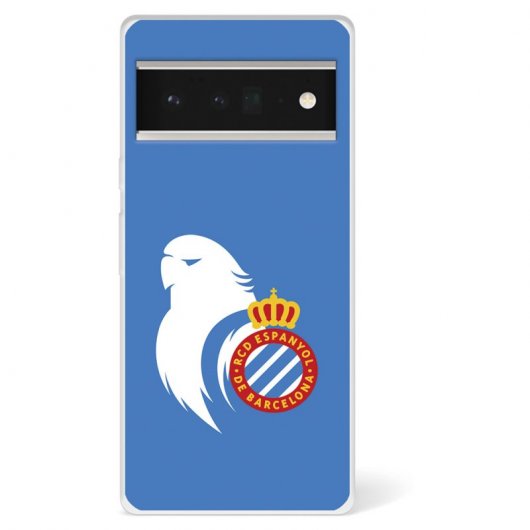 Funda Para Google Pixel 6 Pro Del Rcd Espanyol Escudo Perico Escudo Perico - Licencia Oficial Rcd Espanyol