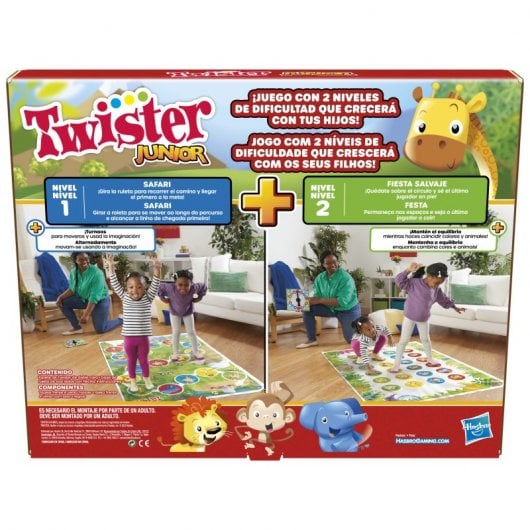 Hasbro Gaming Twister Junior Multilin Version