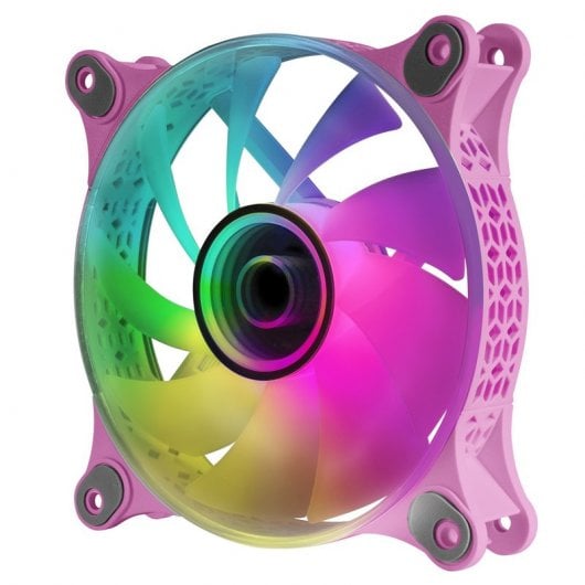 Mars Gaming MF-3D ARGB Ventilateur 120mm Rose