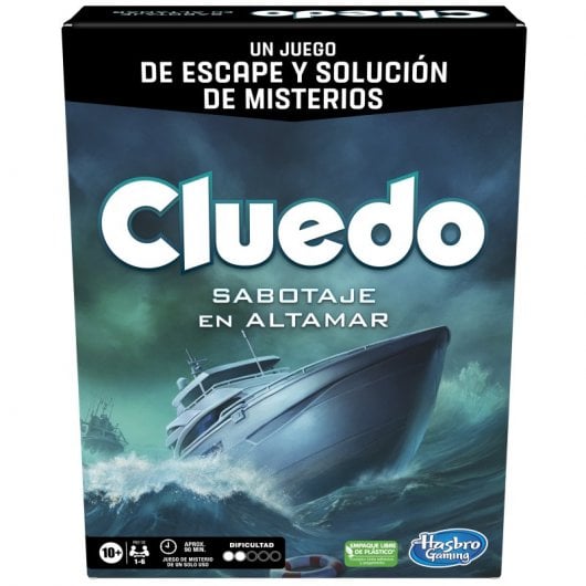 Hasbro Gaming Cluedo Sabotage auf hoher See