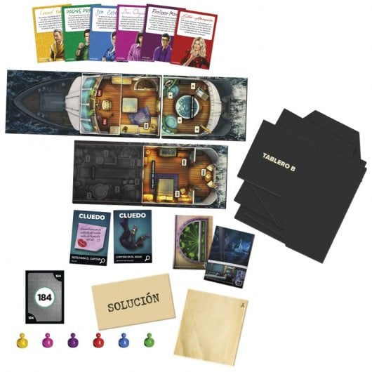 Hasbro Gaming Cluedo Sabotage auf hoher See