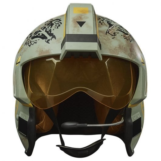 Star Wars The Black Series Trapper Wolf Casco Electrónico Tamaño Real