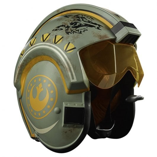 Star Wars The Black Series Trapper Wolf Casco Electrónico Tamaño Real
