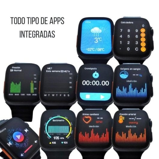 Klack X8 Ultra Reloj Smartwatch Edición Limitada Negro