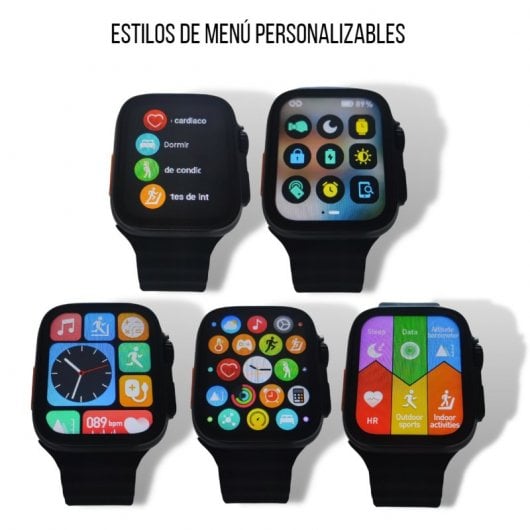 Klack X8 Ultra Smartwatch Edição Limitada Laranja