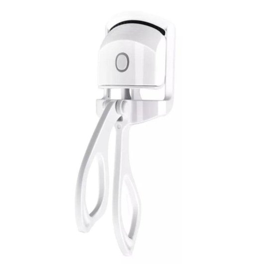 Enrolador de Pestanas Elétrico Klack 2 Modos de Temperatura Recargável Branco