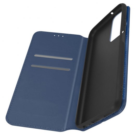 Avizar Funda Tarjetero con Soporte de Vídeo Azul para Samsung Galaxy A23 5G/M13/M23