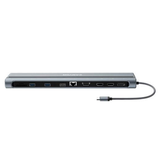 Canyon Docking Station USB-C Multipuerto 14 en 1 Gris