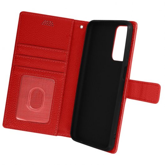 Avizar Funda Tarjetero Soporte de Video con Correa Roja para Samsung Galaxy A23 5G/M13/M23