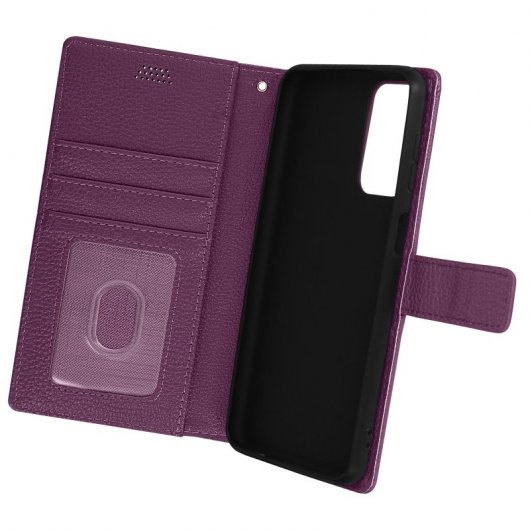 Avizar Funda Tarjetero Soporte de Video con Correa Violeta para Samsung Galaxy A23 5G/M13/M23
