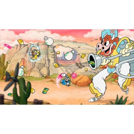 Nintendo Switch di Cuphead