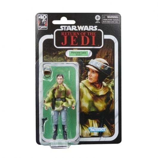 Hasbro Originale Star Wars The Black Series Principessa Leila (Endor)