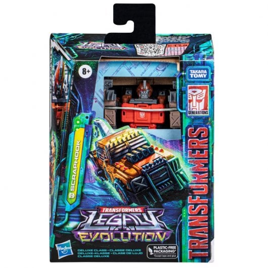 Figura originale Hasbro Transformers Scraphook Legacy Evolution