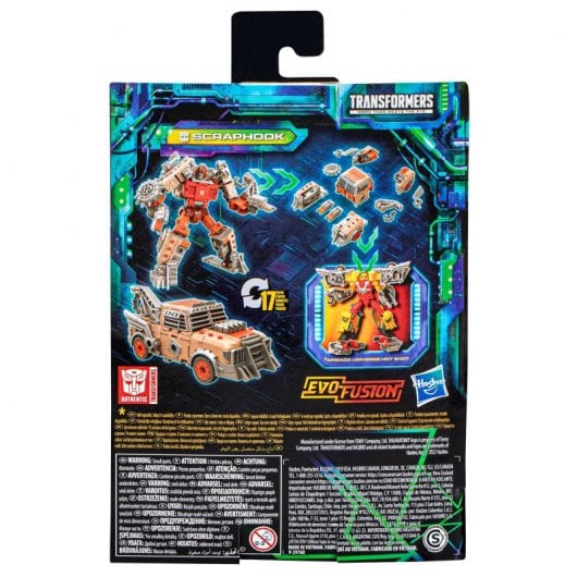 Figura originale Hasbro Transformers Scraphook Legacy Evolution