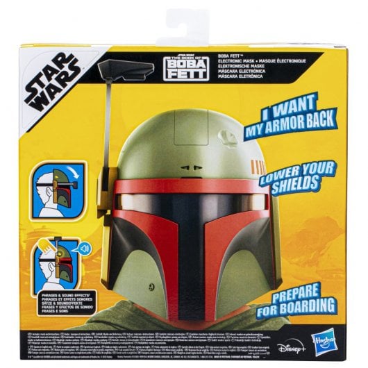 Hasbro Original Star Wars Boba Fett elektronische Maske