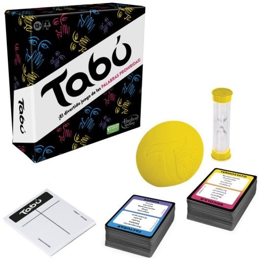 Versione spagnola classica di Hasbro Gaming Taboo