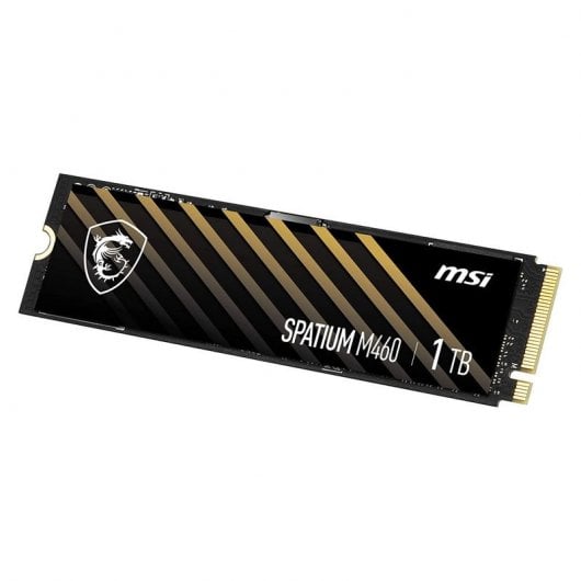 MSI Spatium M460 SSD 1 TB M.2 NVMe PCIe Gen4x4