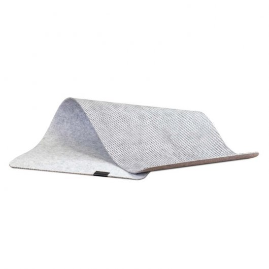 Phoenix Sizigia Alfombrilla Gaming de Fieltro XL Gris Claro 100x40cm