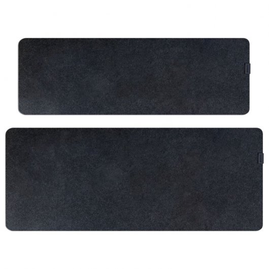 Phoenix Sizigia Alfombrilla Gaming Premium de Fieltro Gris Oscuro 90x30cm