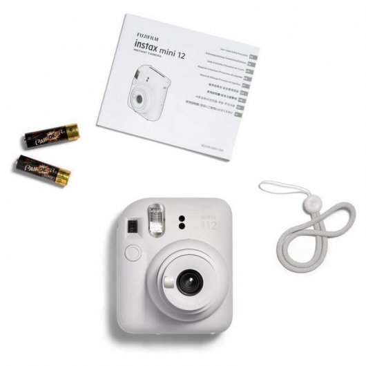 Fujifilm Instax Mini 12 Appareil Photo Instantané Blanc Argile