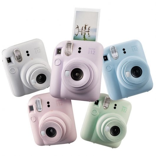 Fujifilm Instax Mini 12 Appareil Photo Instantané Blanc Argile
