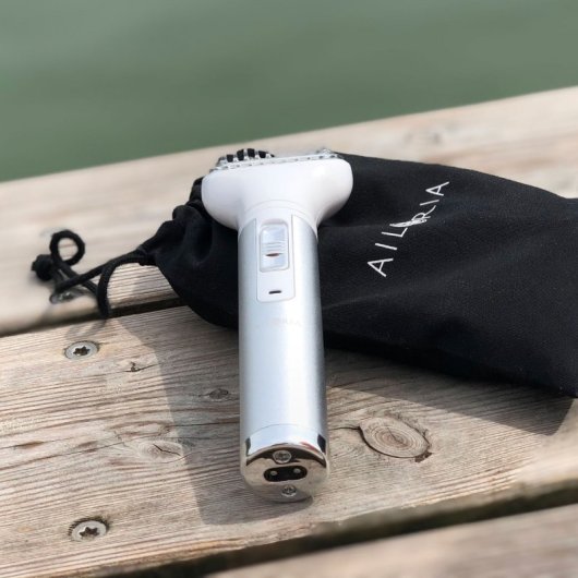 Ailoria Evapore 5-in-1 USB-Epilierer-Set mit verschiedenen Köpfen (Silber)