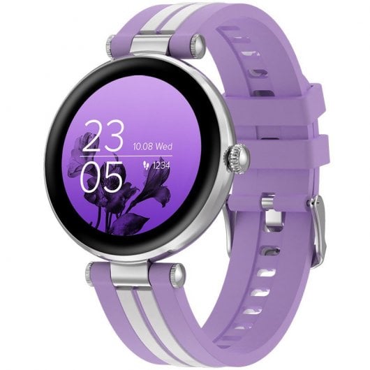 Canyon SW-61 Semifreddo Smartwatch Lilás/Branco