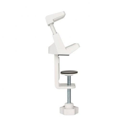 Kimex 150-3120 Support de table pour multiprises blanc