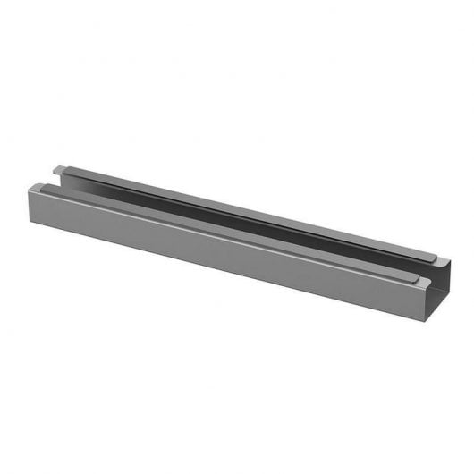 Kimex Canaleta de Escritorio Vertical 35cm Gris