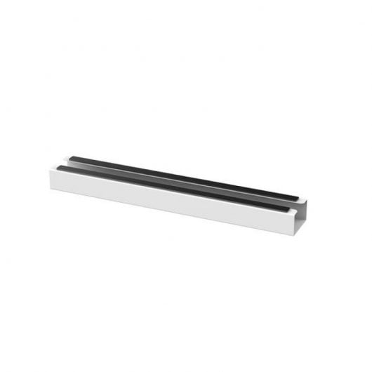 Kimex 150-3113 Canal de bureau vertical 35 cm Blanc