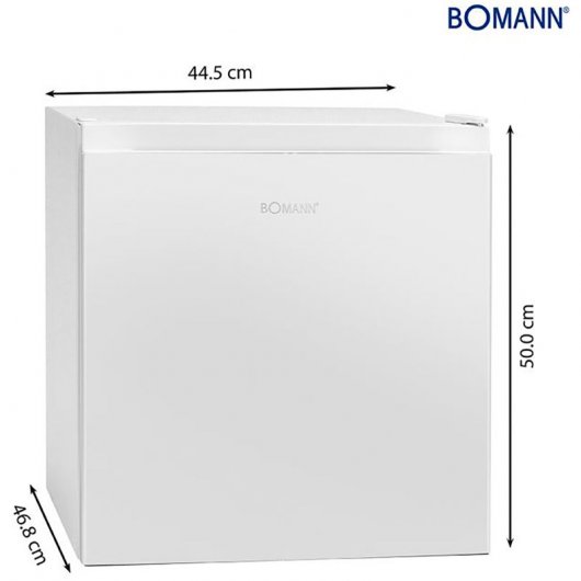 Bomann KB 7245 Mini Frigorífico 45 Litros com Congelador e Porta Reversível Classe E Branco