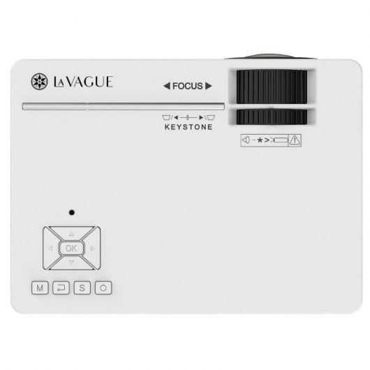 La Vague LV-HD240 Proyector LED HD WiFi 2000 Lúmenes