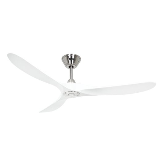 CasaFan Eco Original 315224 Deckenventilator mit Fernbedienung, 14 W, 152 cm, Weiß/Chrom