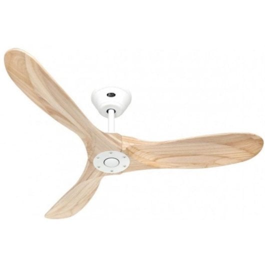 Ventilador de teto CasaFan 312219 Eco Genuino 122cm Madeira Branco DC