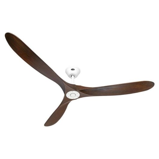 Ventoinha de Teto CasaFan Eco Genuino 318019 30W 152cm Nogueira Branco Comando