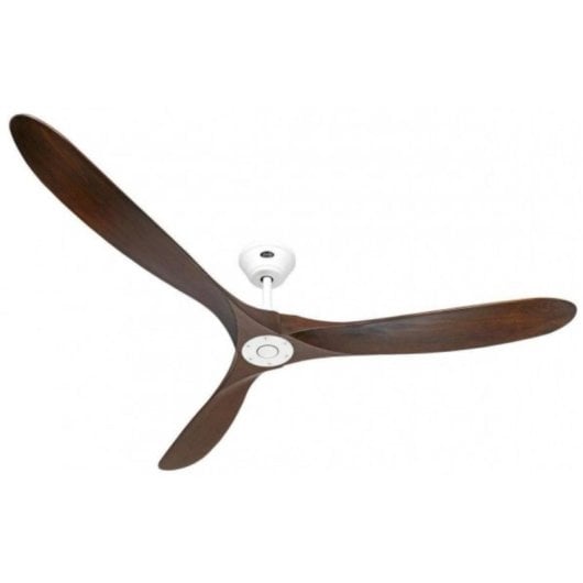 Ventoinha de Teto CasaFan Eco Genuino 318019 30W 152cm Nogueira Branco Comando