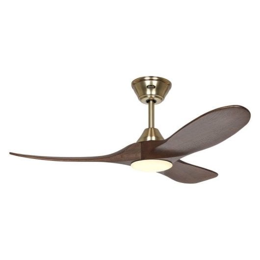 Ventilador de teto CasaFan 312276 Eco Genuino luz LED 16W 122cm nogueira