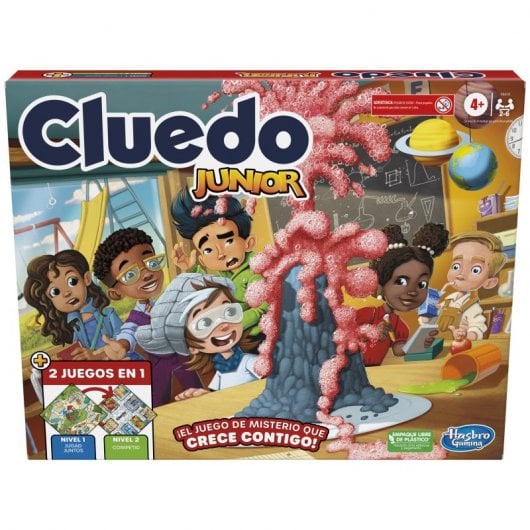 Hasbro Gaming Cluedo Junior 2-in-1 Brettspiel