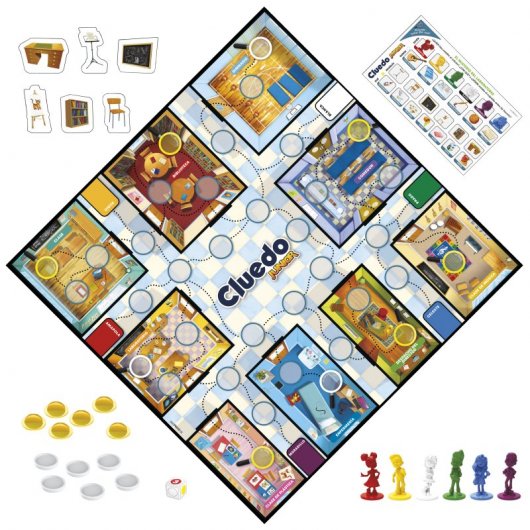 Gioco da tavolo Hasbro Gaming Cluedo Junior 2 in 1