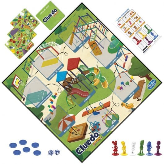Hasbro Gaming Cluedo Junior 2-in-1 Brettspiel