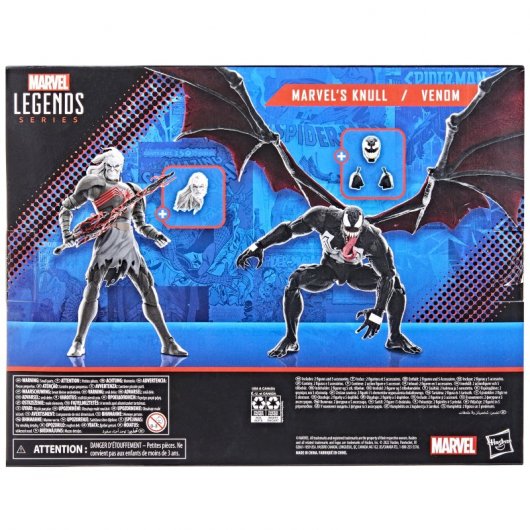 Hasbro Original Spider-Man Knull und Venom 60. Jubiläum Doppelfigurenpaket